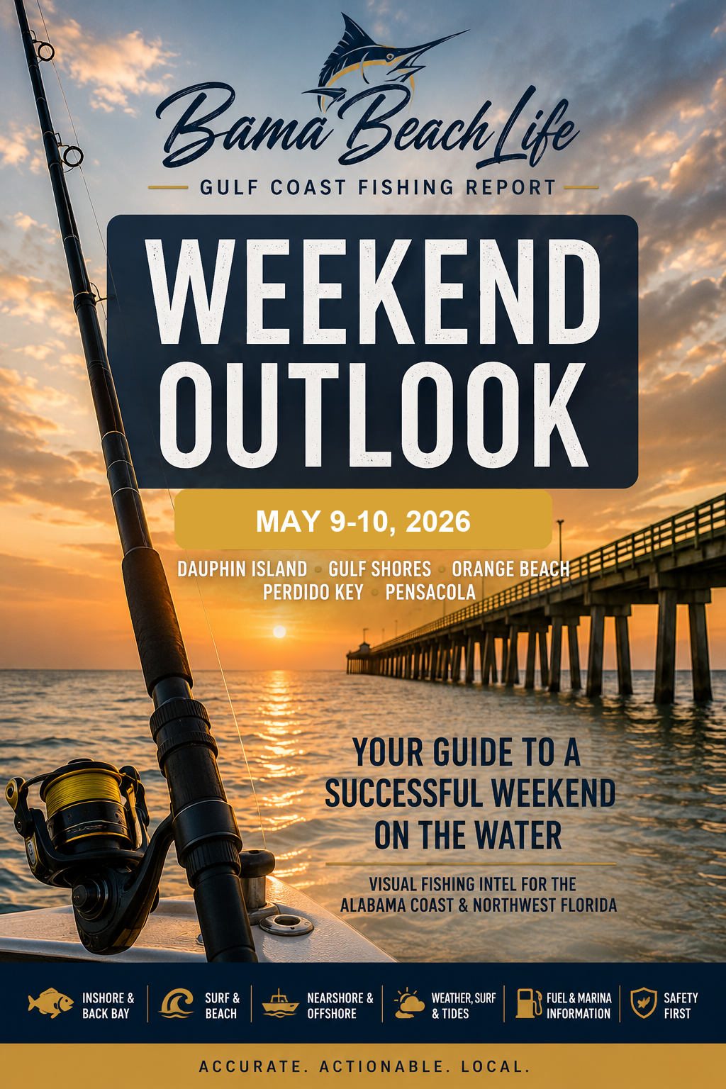 Gulf Coast Fishing Report cover for May 9-10, 2026